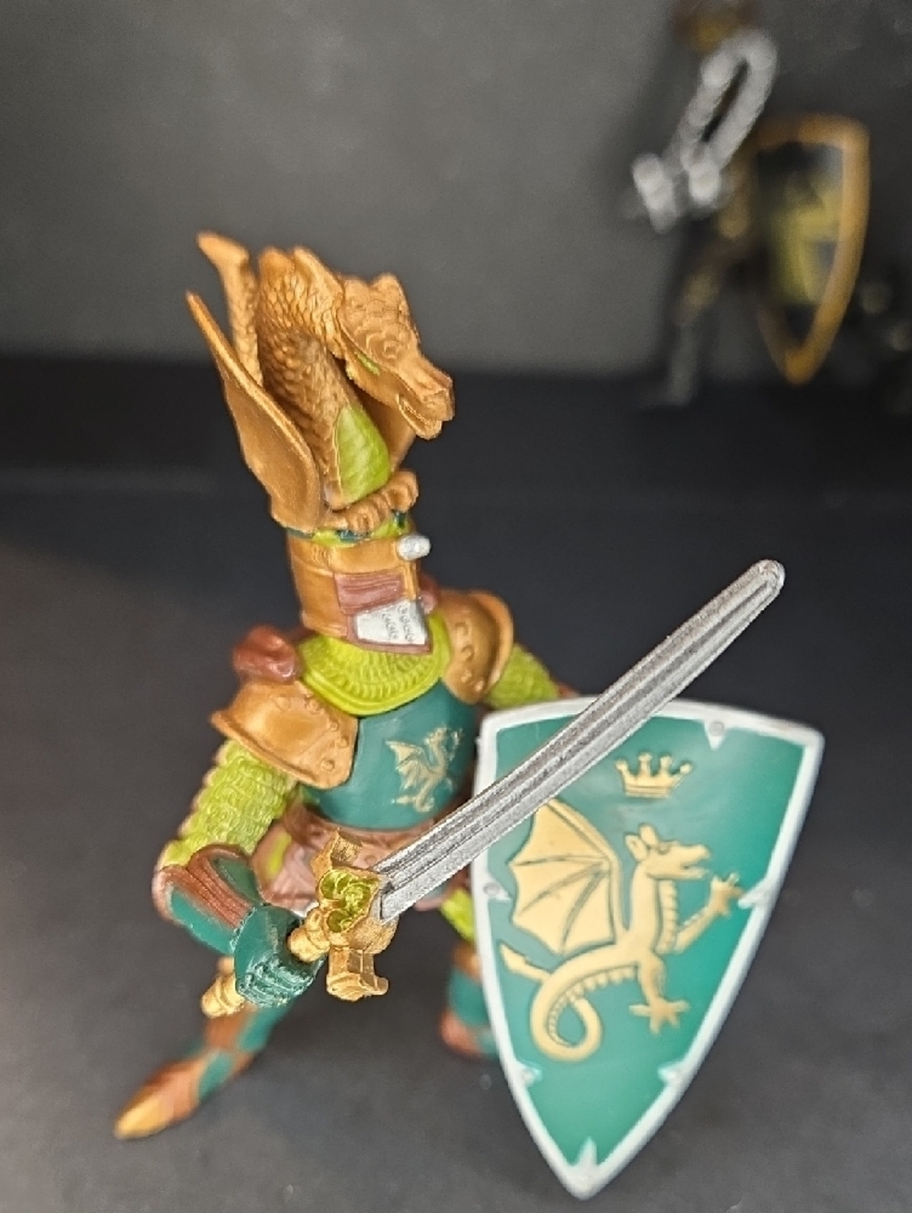 Lot Of 5 PAPO Fantasy World Weapon Masters Toy Figure 2007 - Picture 8 of 15